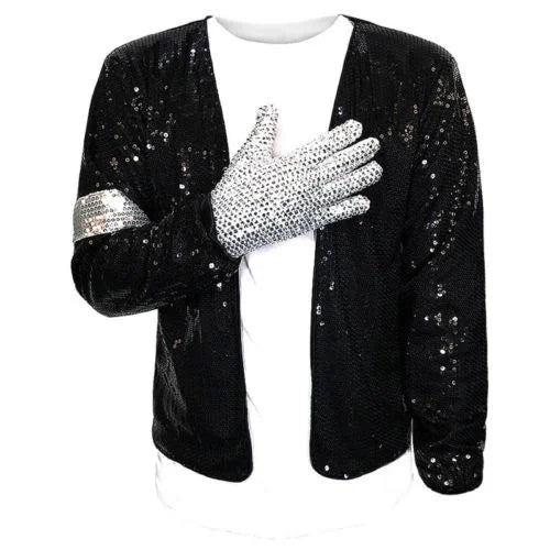 Halloween Night Michael Jacket for Men Kids Women Show Performance Party Celebrity Birthday