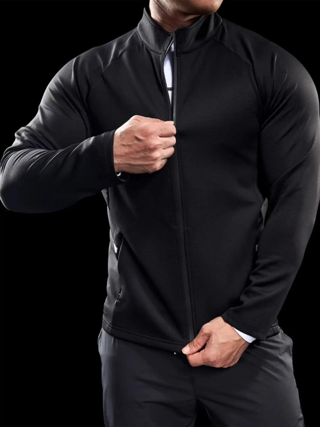 Men's Jackets, Training Wear Jackets, Muscle Curves, Fitness Casual, Lightweight, Slim, Quick Dry, Running, Boyfriend's Gift