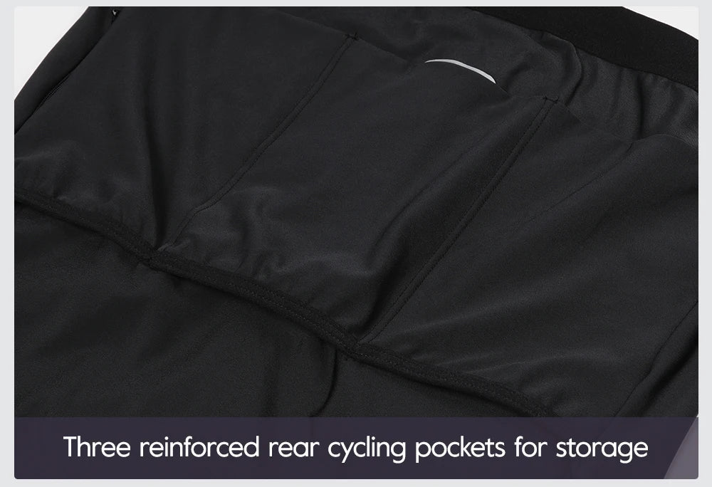 Men Cycling Jacket Winter Thermal Fleece Windbreaker UPF 50+ Sun Protection MTB Bicycle Clothing Bike Coat Riding Windproof