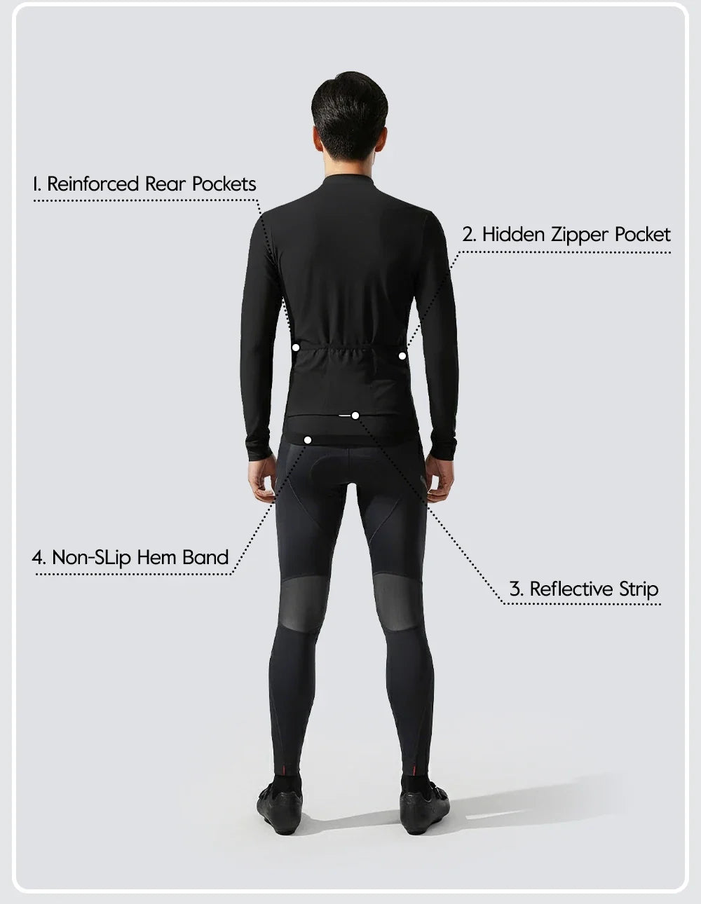 Men Cycling Jacket Winter Thermal Fleece Windbreaker UPF 50+ Sun Protection MTB Bicycle Clothing Bike Coat Riding Windproof