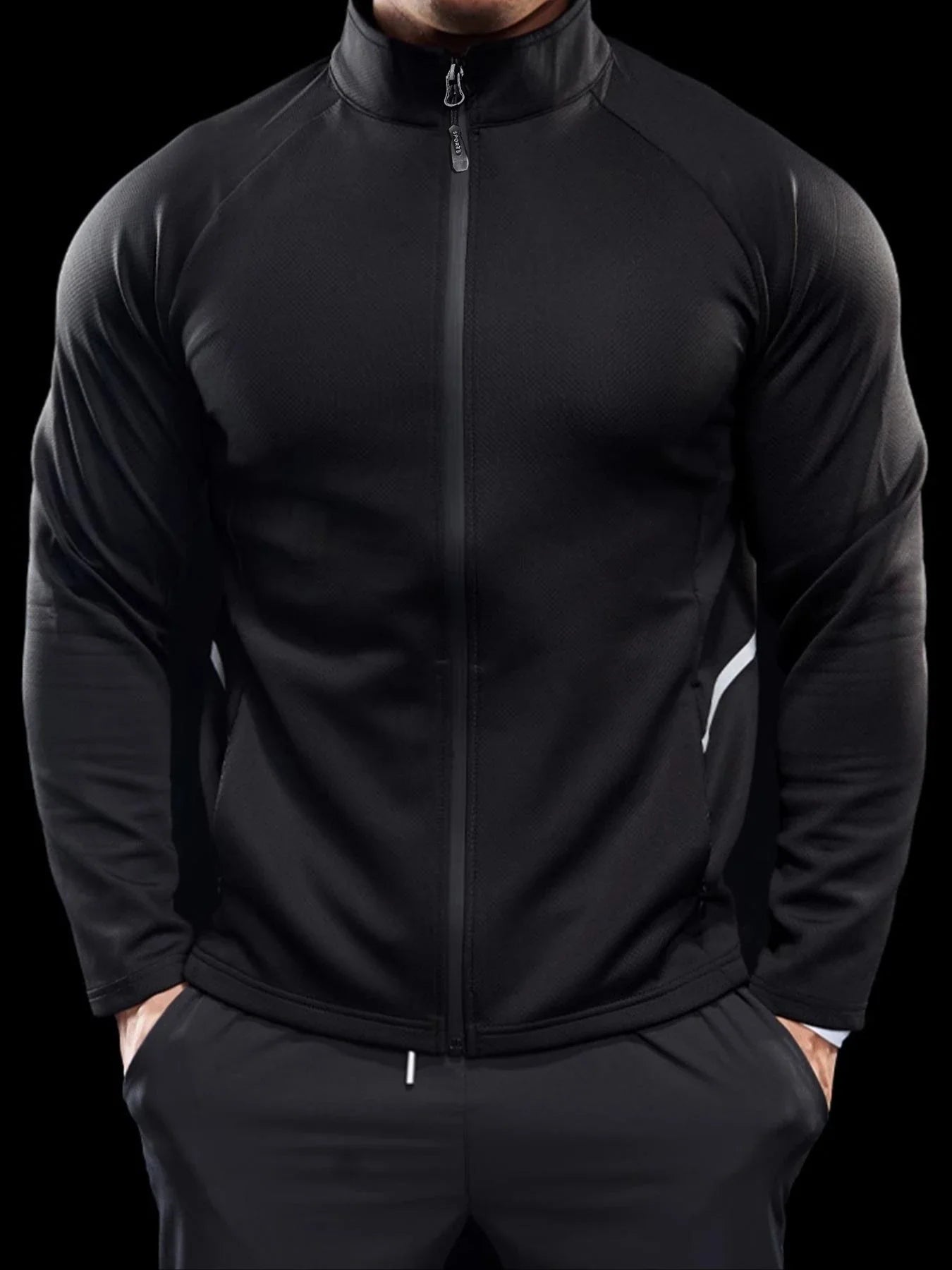 Men's Jackets, Training Wear Jackets, Muscle Curves, Fitness Casual, Lightweight, Slim, Quick Dry, Running, Boyfriend's Gift
