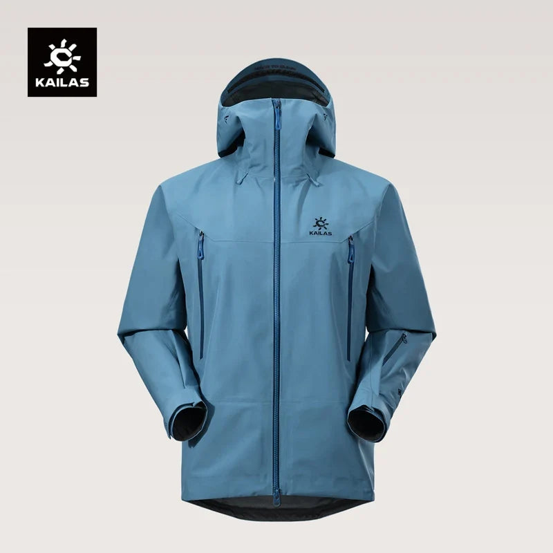 Mont-X Hard Shell Jacket GTX Rainstorm Waterproof Hooded Coats Outdoor Professional Mountaineering Jackets KG2441135