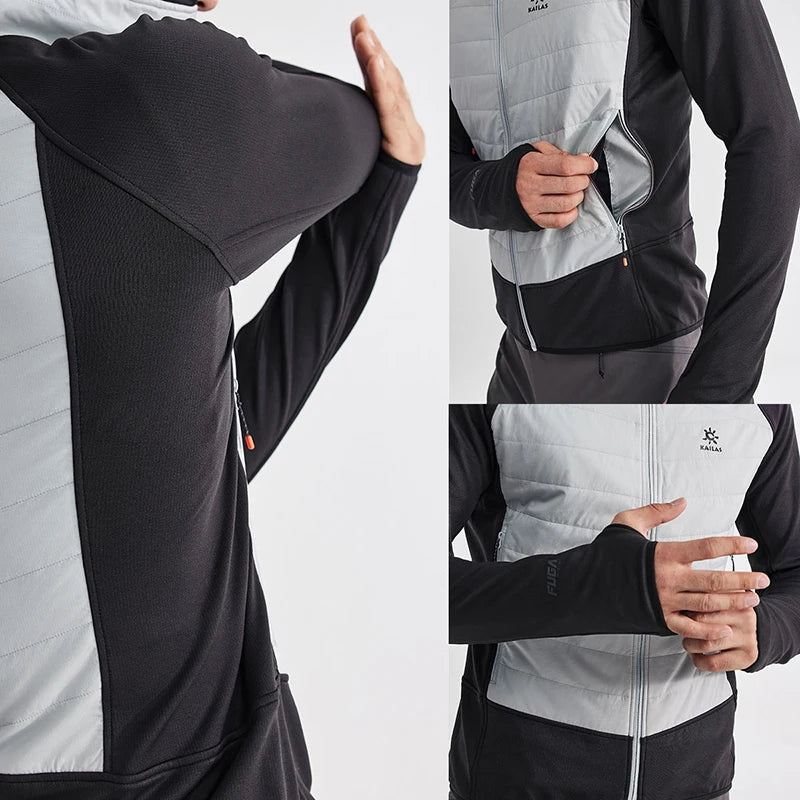 AT 40 Dynamic Insulated Jacket With Primaloft For Men Winter Warm Hoodied Outdoor Sports Jackets KG2330107