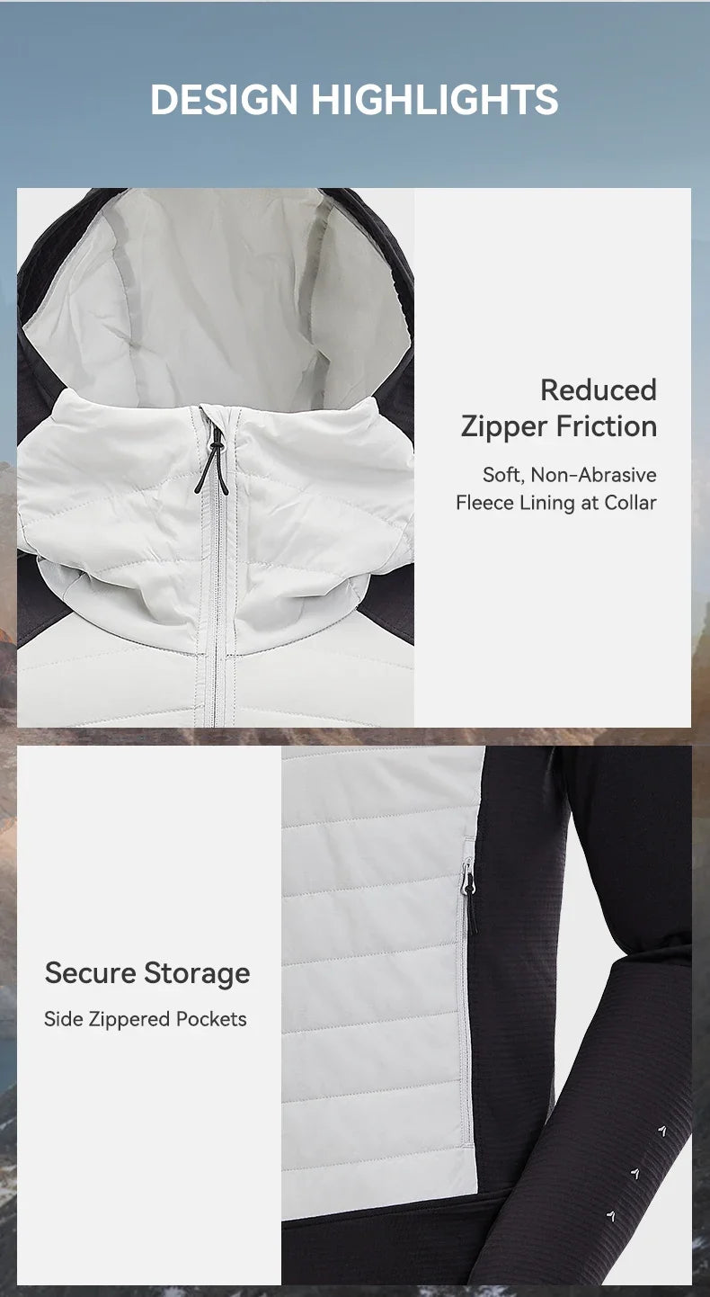 AT 40 Dynamic Insulated Jacket With Primaloft For Men Winter Warm Hoodied Outdoor Sports Jackets KG2330107