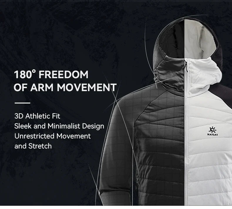 AT 40 Dynamic Insulated Jacket With Primaloft For Men Winter Warm Hoodied Outdoor Sports Jackets KG2330107