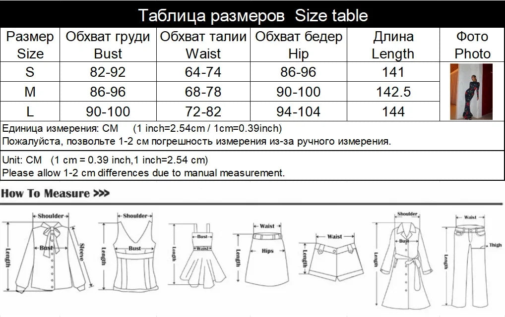 Fashion Women's Maxi Dresses Print Sexy Turtleneck Regular Long Sleeves Fishtail Autumn Sheath Bodycon Trend Vestidos