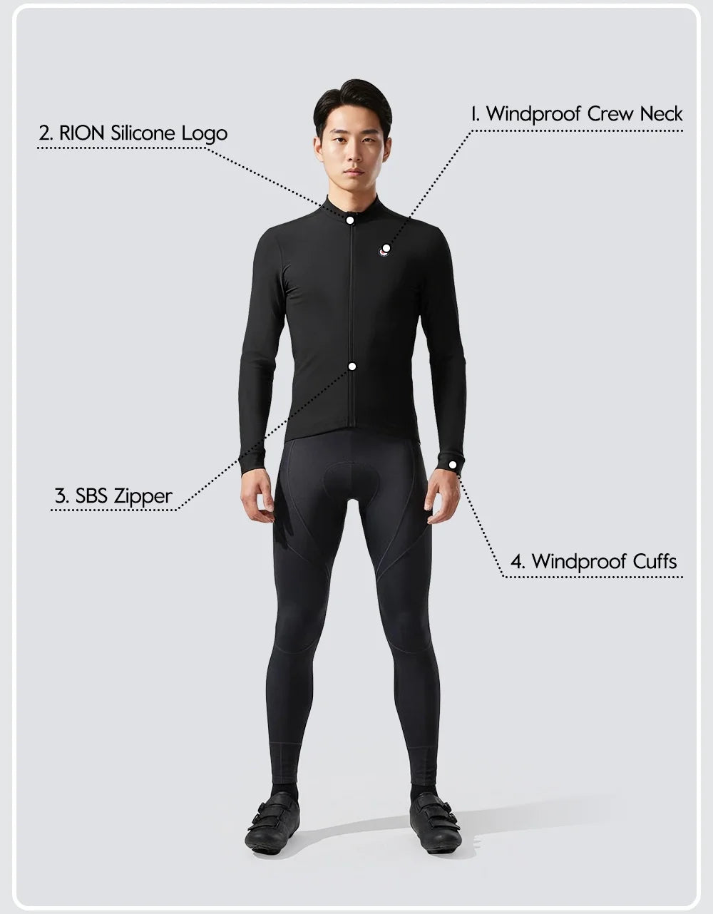 Men Cycling Jacket Winter Thermal Fleece Windbreaker UPF 50+ Sun Protection MTB Bicycle Clothing Bike Coat Riding Windproof