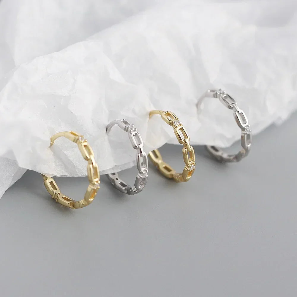 925 Sterling Silver Earring Colorful Dripping Oil Material Ear Ring Ear Buckle Rhombus Shape Trend Wild Girl Women Boy Ear Jewel