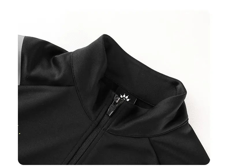 Sports Jacket Men's Football Match Suit Stand-up Collar Training Jacket 8161WT1005