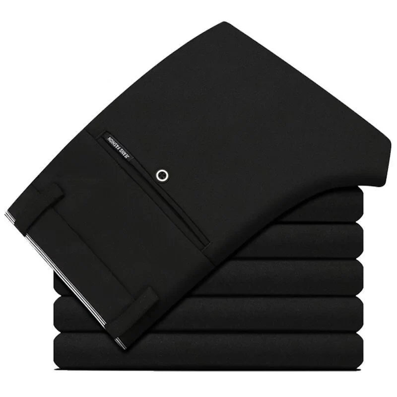 Spring Autumn Men's Business Suit Pants Office Trousers