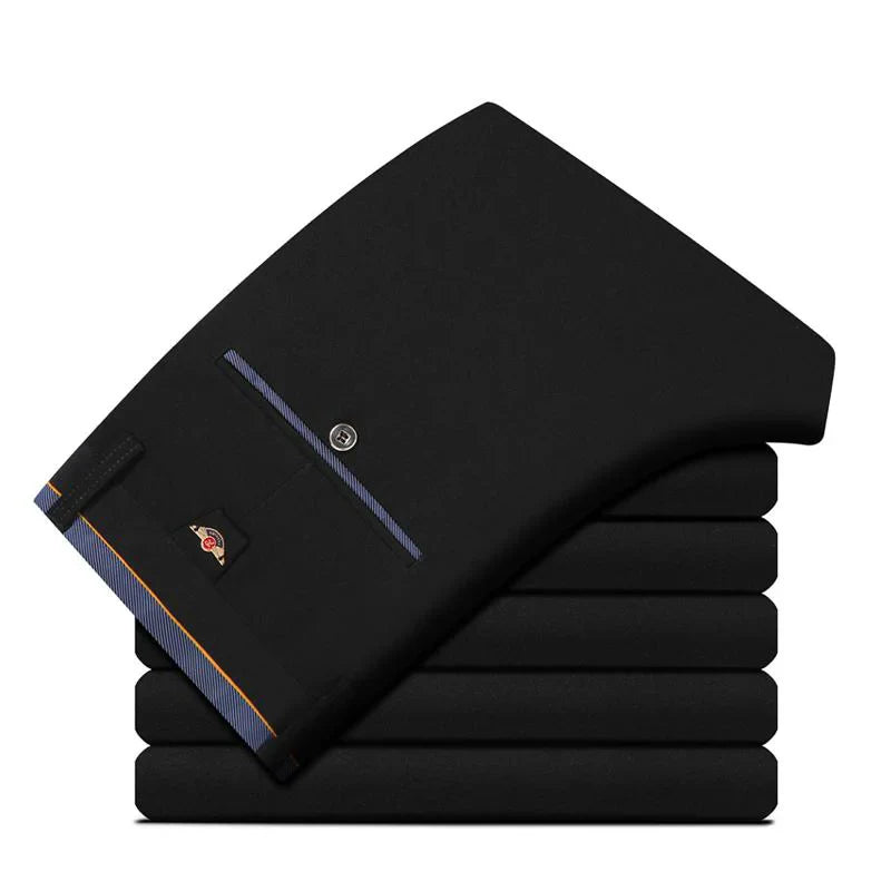 Spring Autumn Men's Business Suit Pants Office Trousers