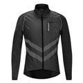 Ultralight Men's Cycling Windbreaker Reflective Jacket Windproof Bike Jacket Water Resistant MTB Road Bicycle Long Jersey