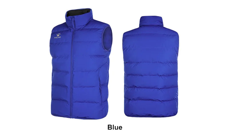 Sports Cotton Vest Men's  Autumn And Winter New Warm And Windproof Football  Sleeveless Cotton Jacket 8161MJ1001