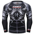 UV Sun Protection Sports Rash Guard With Snake Print Masculine jiu jitsu Bjj Rashguard No Gi MMA Clothes Compression Sweatshirts