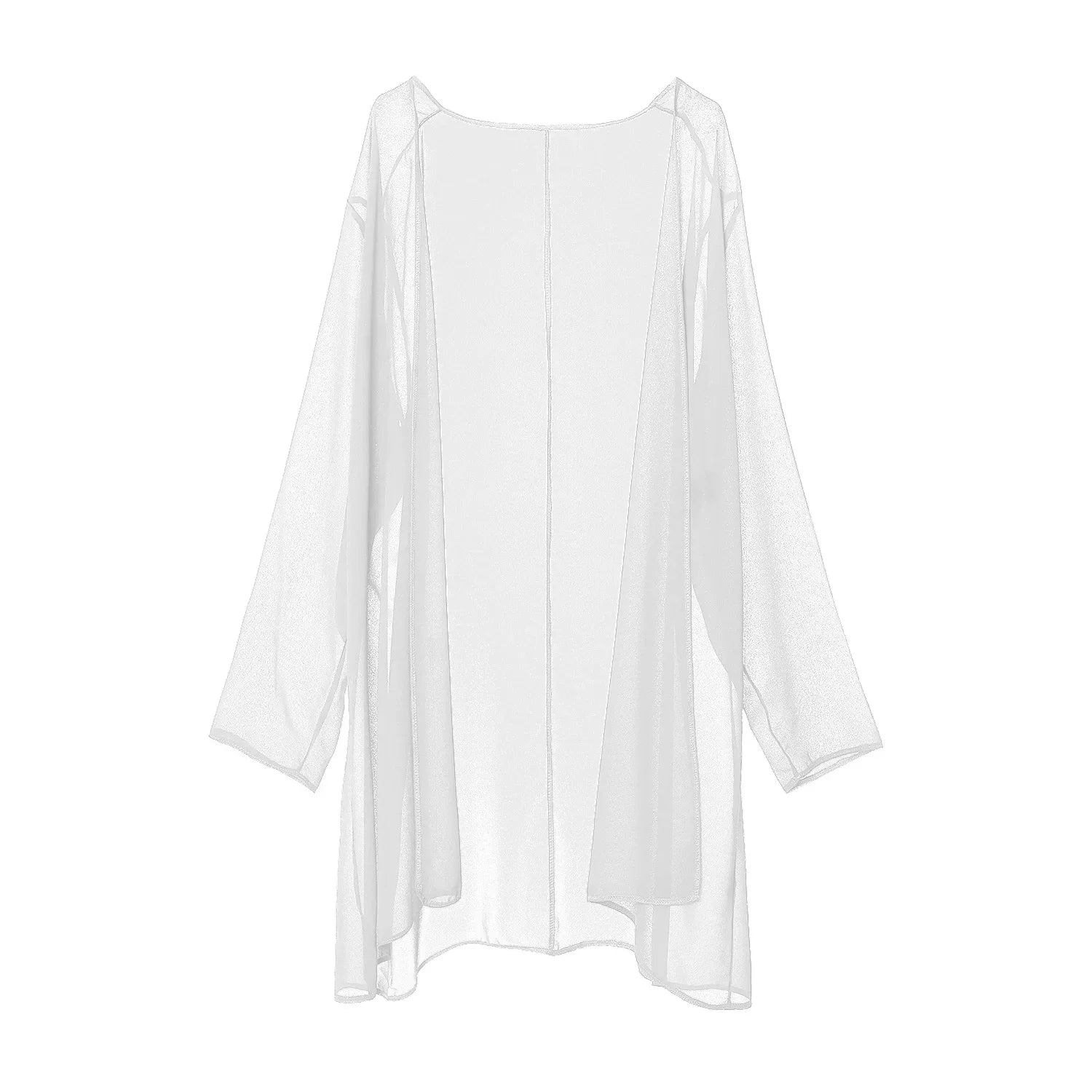 2 Pieces Chiffon Dress Set Women Casual Long Sleeve Solid Cardigan Dress Elegant Wedding Evening Party Dresses Clothing Vestidos