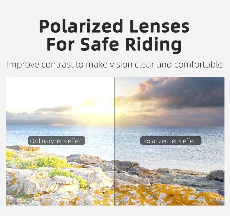 Cycling Polarized glasses Bike Sunglasses Outdoor Sports Sunglasses MTB PC Goggles Eyewear 5/3 Lens Bicycle Accessory
