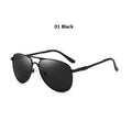 Luxury Pilot Polarized Sunglasses Men Women Driving Fishing Retro Sun Glasses Brand Designer Male Metal Sunglasses For Man UV400