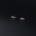 925 Sterling Silver Fashion Cute Romantic Leaf Small Stud Earrings for Women Simple Party Piercing Jewelry Accessories
