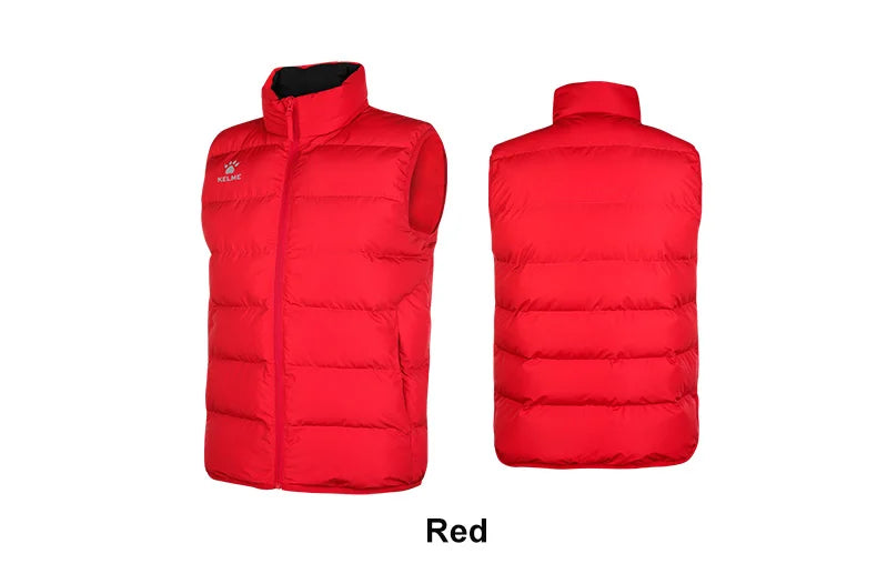 Sports Cotton Vest Men's  Autumn And Winter New Warm And Windproof Football  Sleeveless Cotton Jacket 8161MJ1001