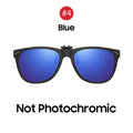 Men Photochromic Polarized Lens Flip Up Clip on Sunglasses Women Driving Sun Glasses with Clips 2026 Trending Product