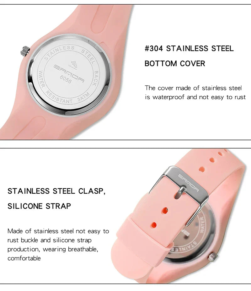 2025 Women's Watch Simple Fashion Women Luxury Brand Waterproof Quartz Watches Ultra-thin Design Ladies Wristwatches Reloj mujer