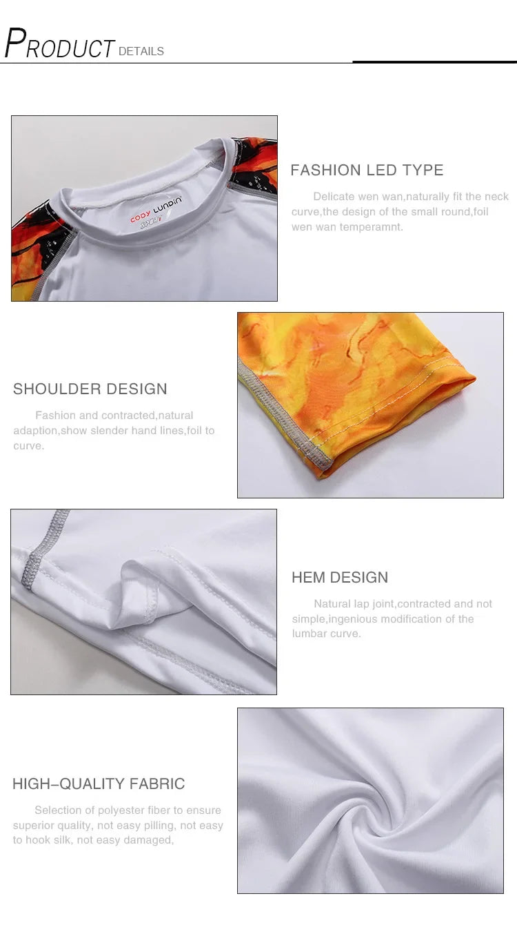 Clothes Full Sleeve White Rashguards For Swimwear Anti -uv Sunscreen T Shirt Boxing Trainning Wear Bjj Jiu Jitsu Rash Guard