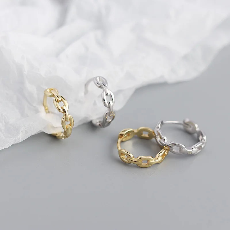 925 Sterling Silver Earring Colorful Dripping Oil Material Ear Ring Ear Buckle Rhombus Shape Trend Wild Girl Women Boy Ear Jewel