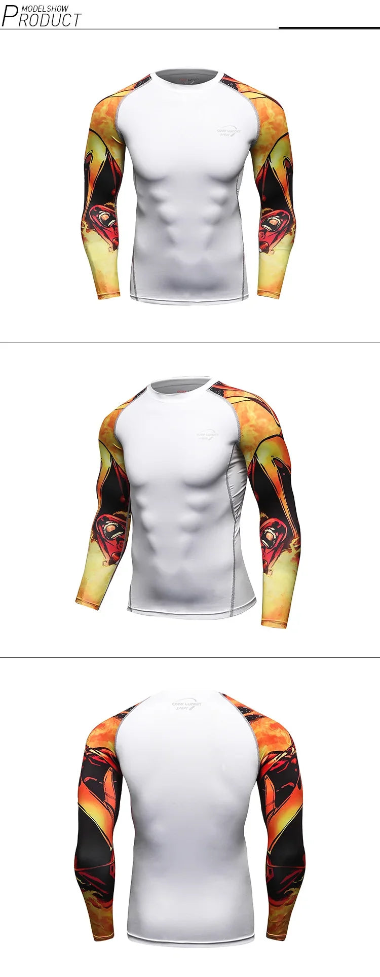 Clothes Full Sleeve White Rashguards For Swimwear Anti -uv Sunscreen T Shirt Boxing Trainning Wear Bjj Jiu Jitsu Rash Guard