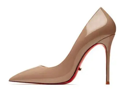 Women Sexy pumps Red Bottom Shoes Spring Summer Ladies Fashion Stilettos Formal Party Woman High Heels for Wedding