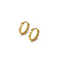925 Sterling Silver Simple Geometric Car Flower Circle Charm Earrings Fashion Gothic Wedding Piercing Hoop Jewelry Female