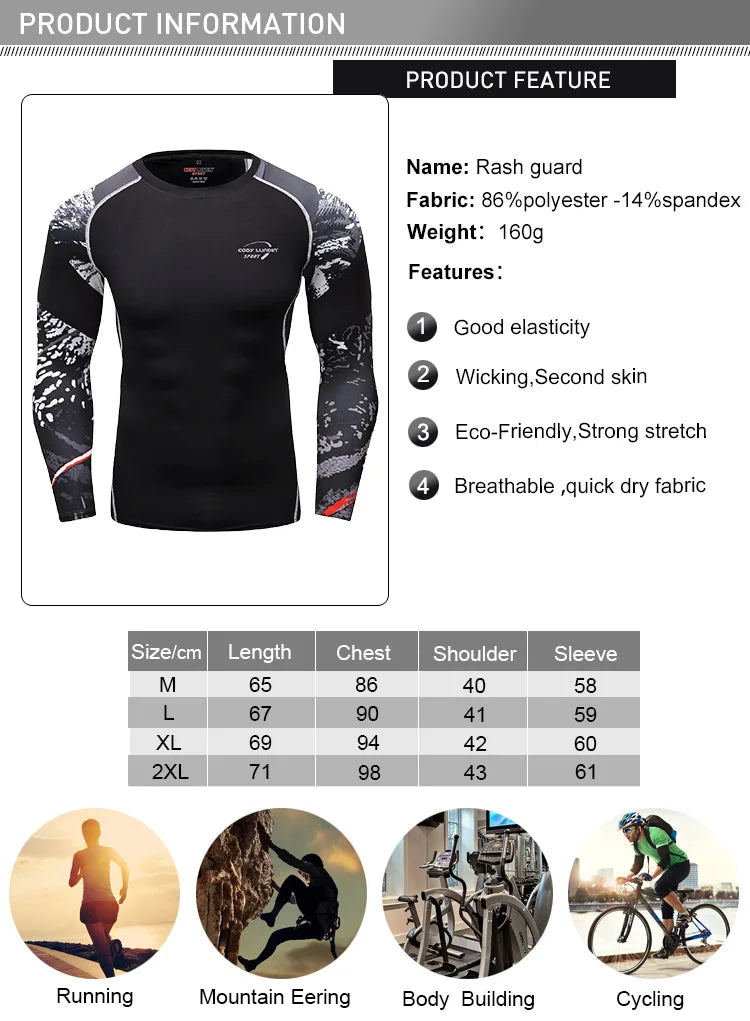 UV Protection Long Sleeve Swim Rashguard For Men Swimsuit Quick Dry Surf Driving Mens Sublimation T Shirt Gym Tops