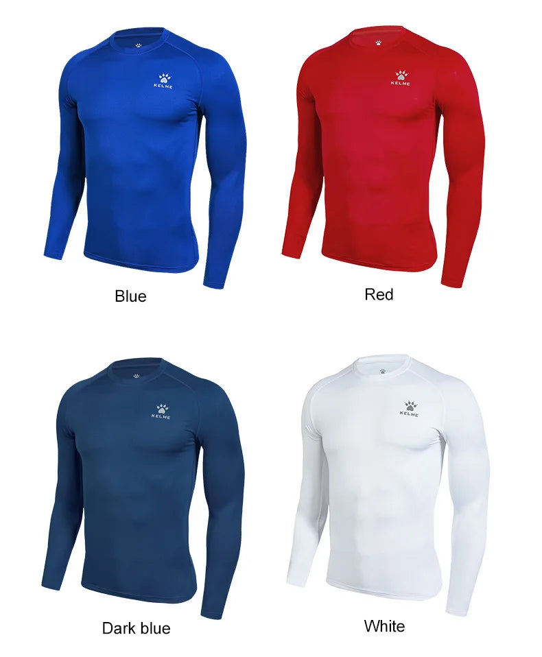 Men's Running T-shirts Compression Shirts Bodybuilding Sports Tights Long Sleeves Exercise Workout Fitness 3891113