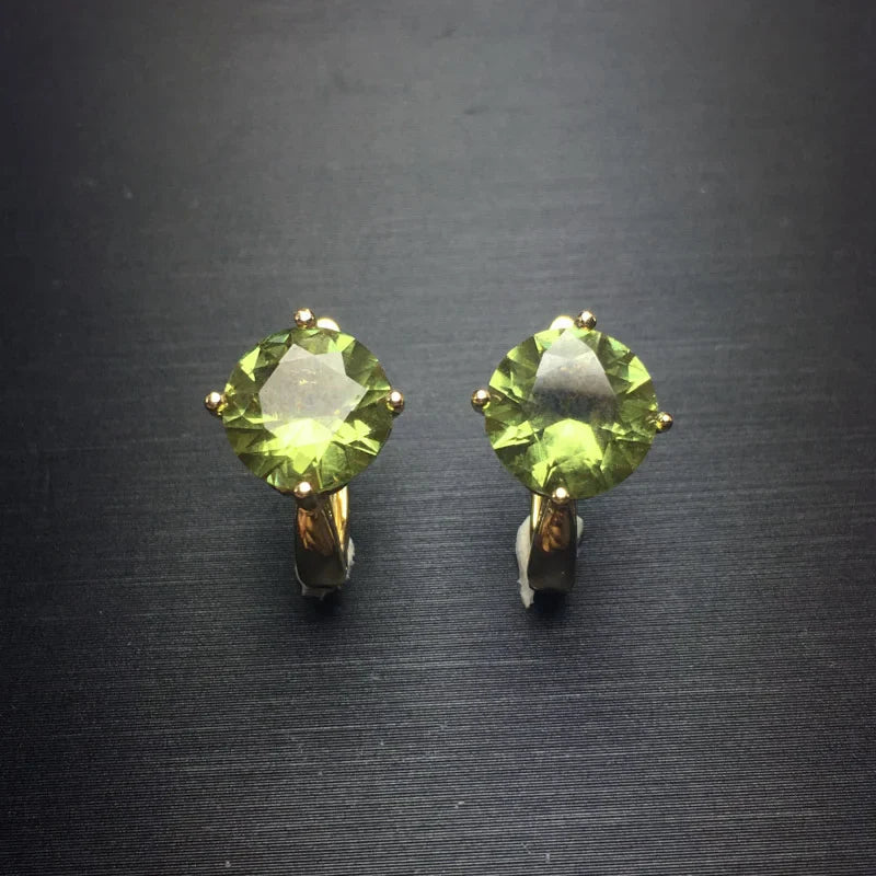 Simply Zultanite Earring 925 Silver Sterling Stone Color Change Rose Gold Plated Jewelry For Women Wedding Party Gift