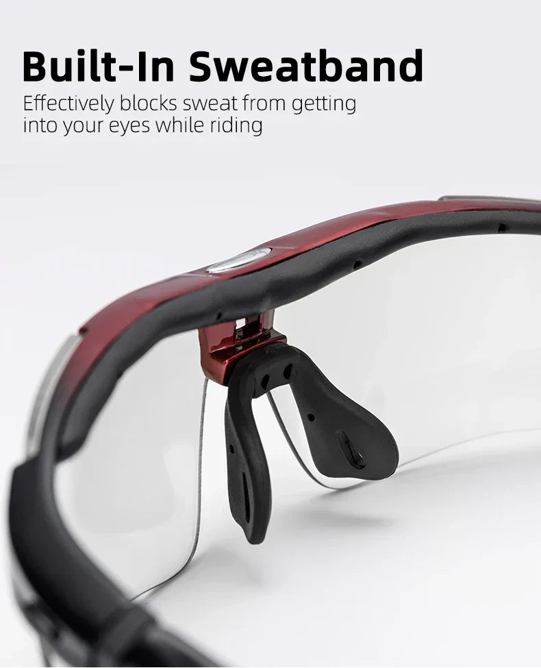 Cycling Polarized glasses Bike Sunglasses Outdoor Sports Sunglasses MTB PC Goggles Eyewear 5/3 Lens Bicycle Accessory
