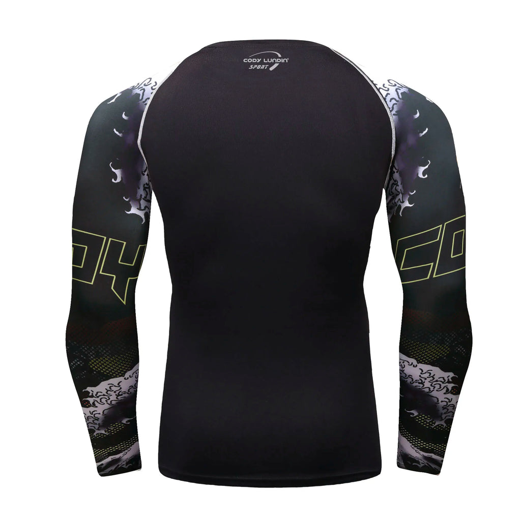 UV Protection Long Sleeve Swim Rashguard For Men Swimsuit Quick Dry Surf Driving Mens Sublimation T Shirt Gym Tops