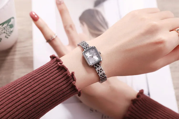 Top Julius Mini Lady Women's Watch Japan Quartz Elegant Fashion Hours Clock Dress Bracelet Chain School Girl's Birthday Gift