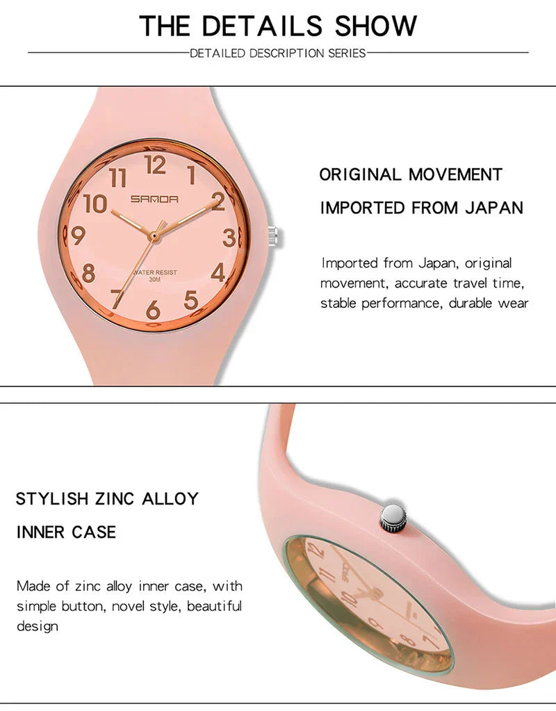 2025 Women's Watch Simple Fashion Women Luxury Brand Waterproof Quartz Watches Ultra-thin Design Ladies Wristwatches Reloj mujer