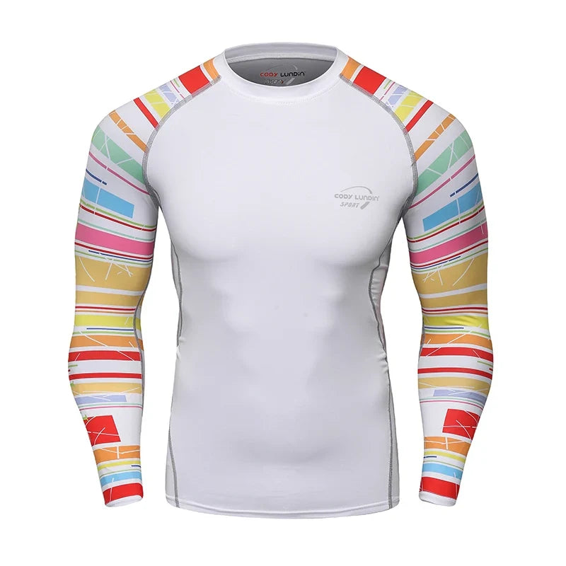 Clothes Full Sleeve White Rashguards For Swimwear Anti -uv Sunscreen T Shirt Boxing Trainning Wear Bjj Jiu Jitsu Rash Guard