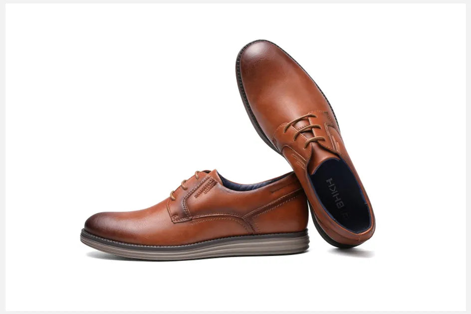 Male Sneakers Autumn/Winter traf Leather Men Casual Shoes Business Work Office Lace-up Dress shoes For Men Size47