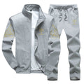 Men Set Large Size 6XL 7XL 8XL 9XL Fashion 2025 Autumn Winter Homme Suit Sweatshirt Sweatpants Men's Set Male Tracksuit Jacket