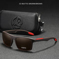 Rectangular Ultra Light Sports Sunglasses Men Polarized TAC 1.1mm Thickness Lens Driving Sun Glasses Women Cat.3