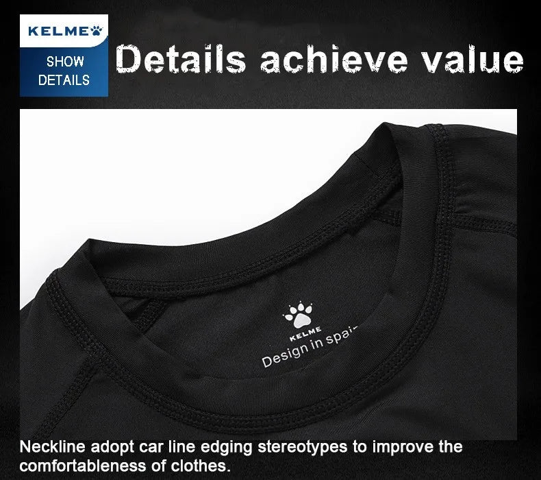 Men's Running T-shirts Compression Shirts Bodybuilding Sports Tights Long Sleeves Exercise Workout Fitness 3891113