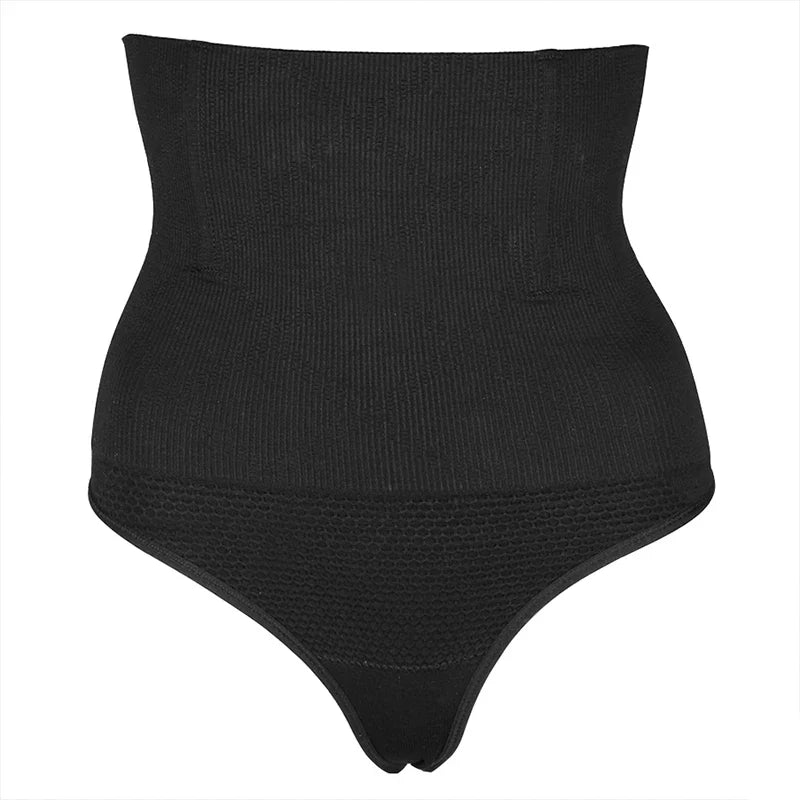 Miss Moly Women Sexy Thong Tummy Control Slimming Panties High Waist Trainer Seam-free Shapewear Girdle Bodysuit Body Shaper
