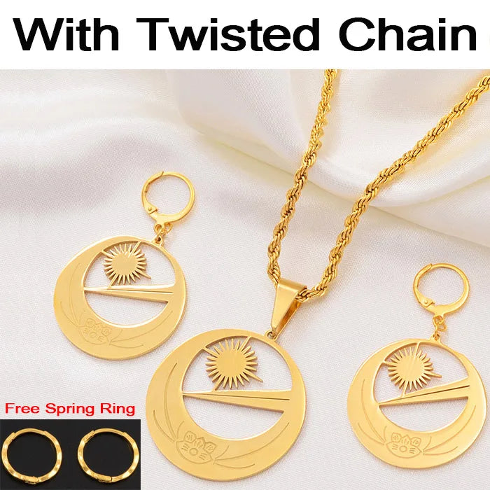 Necklaces Earrings for Women Girls With Flower Jewelry sets , Party Birthday Goods #107221