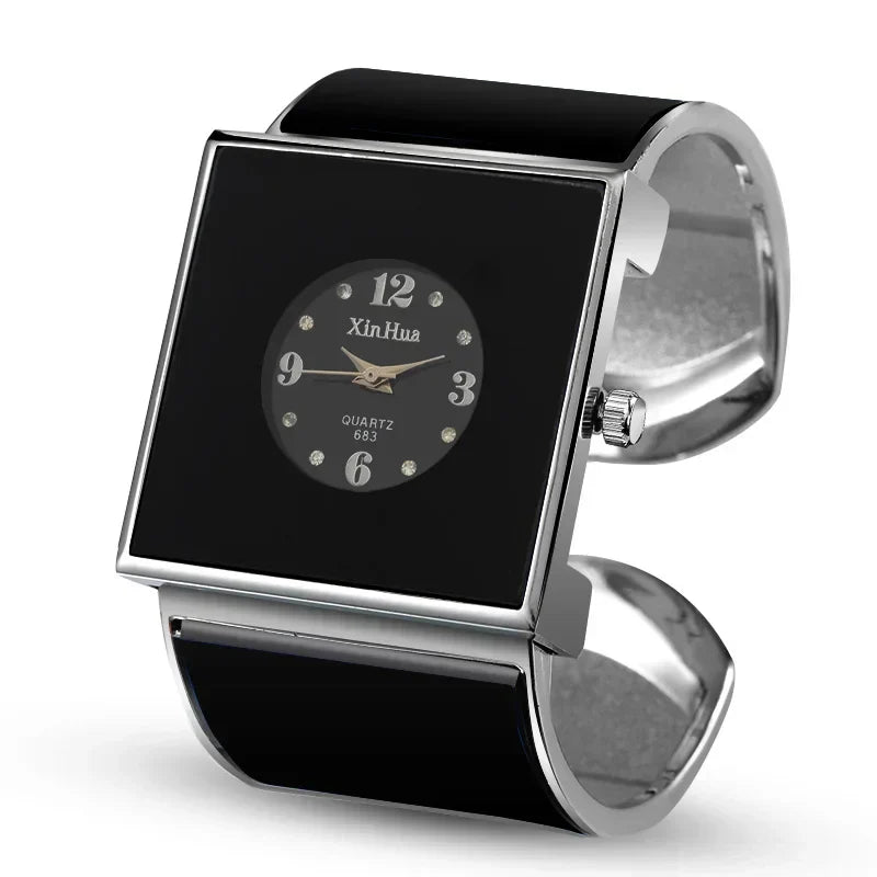 Women's Big Stainless Steel Bracelet Watches Women Watches Luxury Crystal Ladies Watch Women Clock reloj mujer relogio feminino
