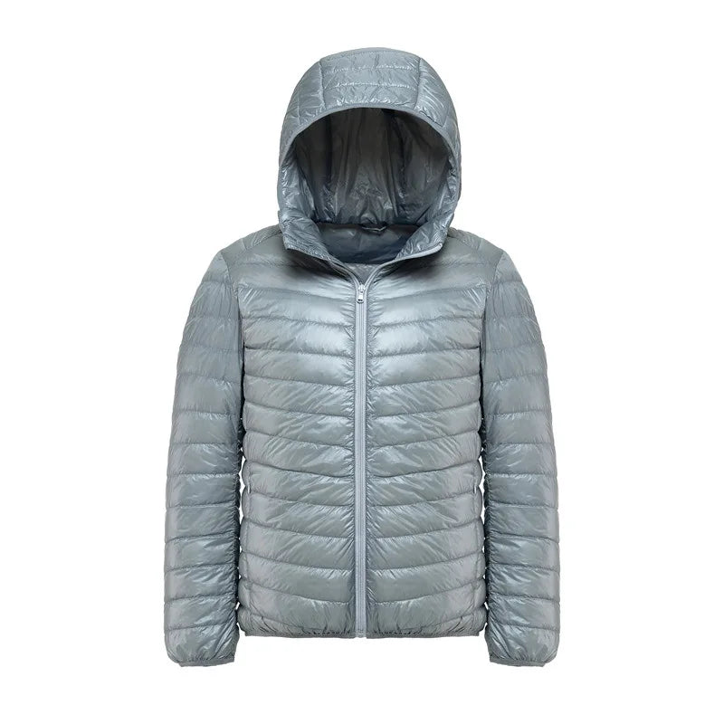 11XL 10XL Large Size Down Coats Male Ultra Light Down Jacket Men Windbreaker Feather Lightweigt Hooded Winter Parka