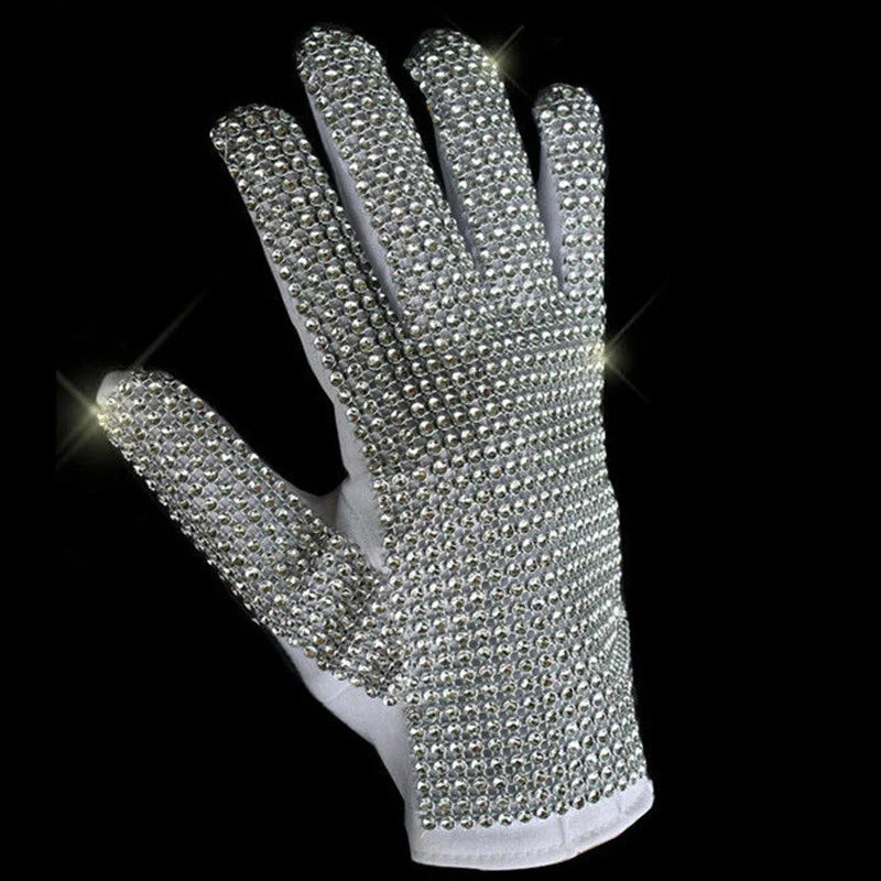 Impersonator Michael Joseph Jackson Costumes Jacket Sequies Black Shining Jacket