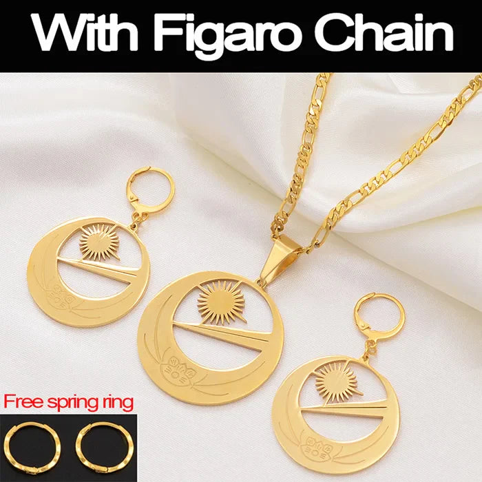 Necklaces Earrings for Women Girls With Flower Jewelry sets , Party Birthday Goods #107221
