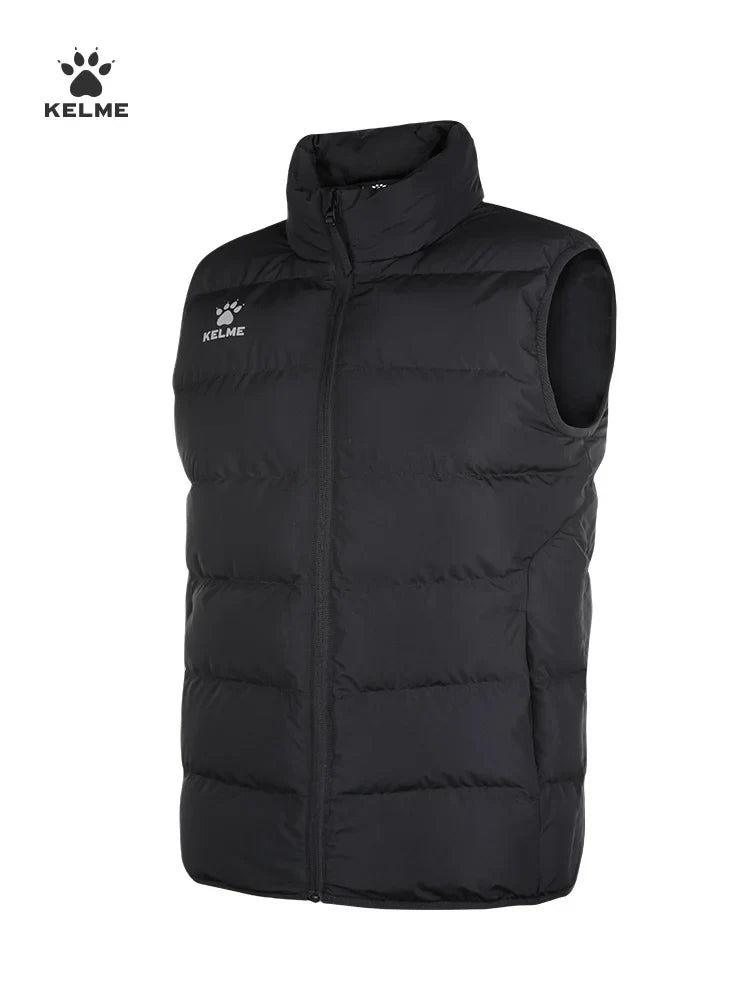 Sports Cotton Vest Men's  Autumn And Winter New Warm And Windproof Football  Sleeveless Cotton Jacket 8161MJ1001