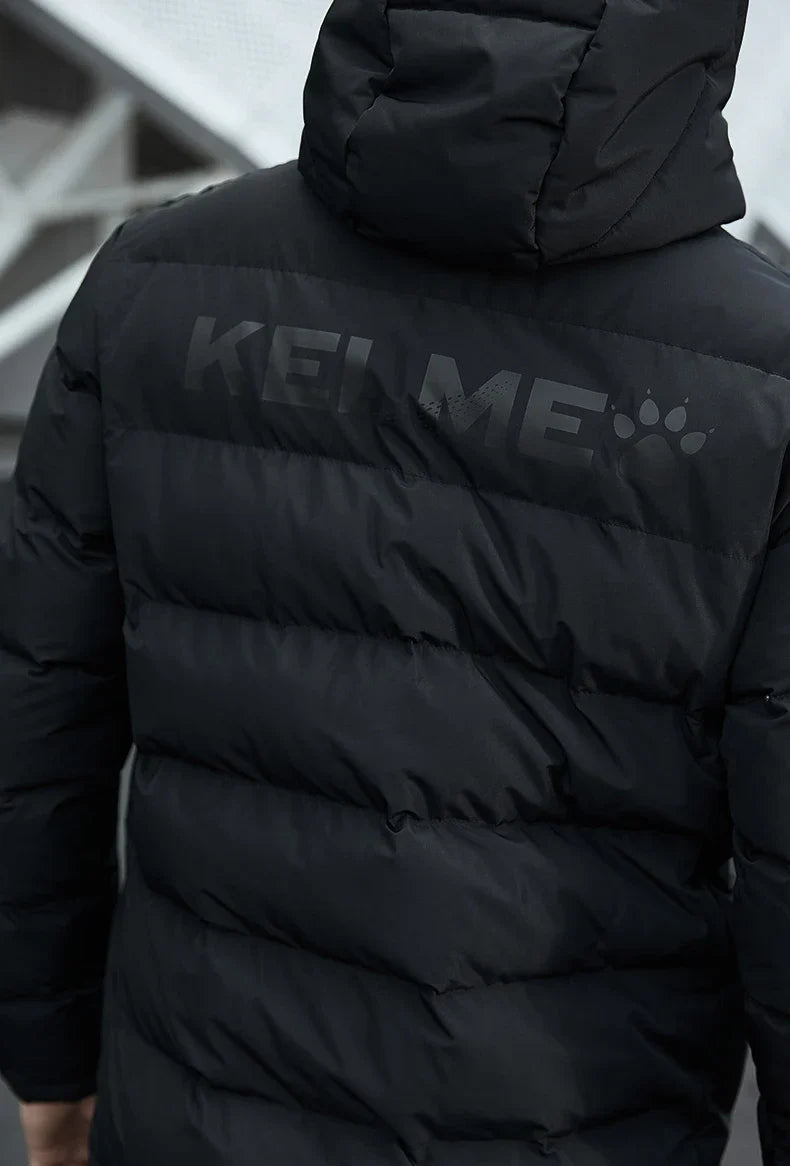 Winter Men's Cotton Jacket Hooded Short Warm Coat Training Sports Team Uniform Women Padded Outwear 8261MF1013